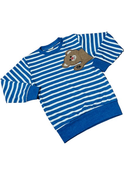 Nakışlı Mevsimlik Çocuk Sweatshirt