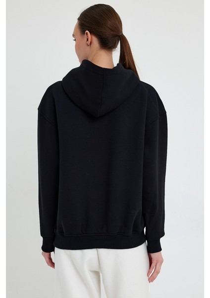 Siyah Hoodie, Oversize Hoodie, Kadın Hoodie fırsatları