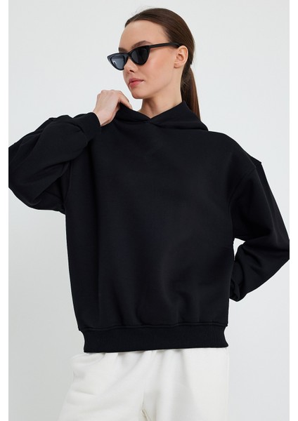 Siyah Hoodie, Oversize Hoodie, Kadın Hoodie indirimleri