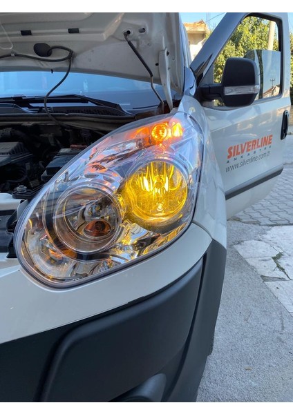 3 Renk-Deli MAVİ+BEYAZ+LİMON-H11-LED Far Ampulü modelleri