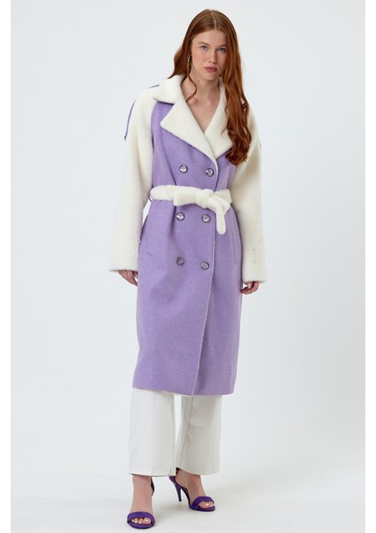 Lila Kaşe Kollar Alkantara Kumaş NR501 fiyatları