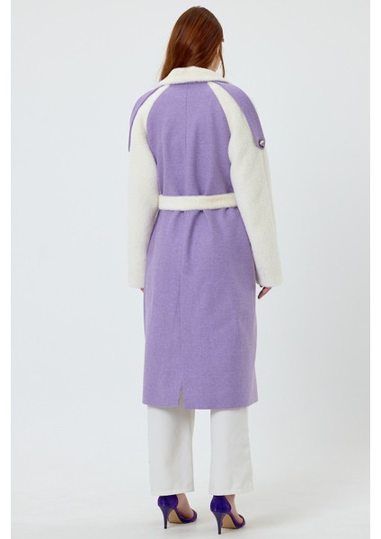 Lila Kaşe Kollar Alkantara Kumaş NR501 fırsatları