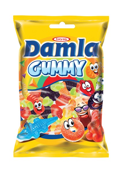 Damla Gummy Fruit Garden Sour 1 Kg Jel Şeker