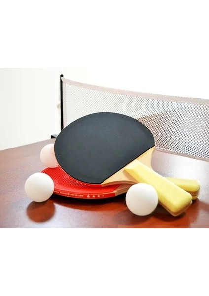 Ahşap Fileli Masa Tenisi