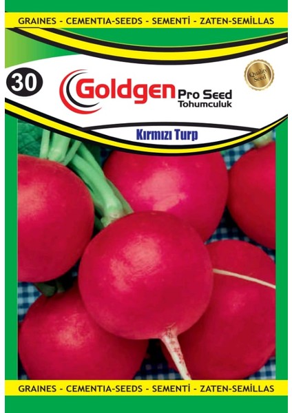 Kademgiller Kırmızı Turp Tohumu