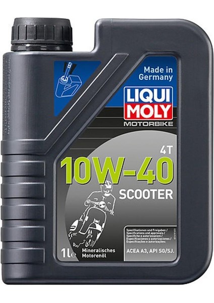 Liqui Moly Yamaha Liqui Moly 10W-40 Scooter 1 Lt