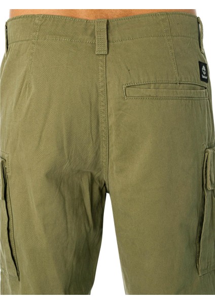 TB0A5TVY Twill Cargo Pantolon Erkek Pantolon