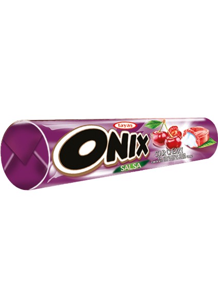 Onix Salsa Vişneli Sert Şeker 22,4 gr x 24 Adet Kutulu