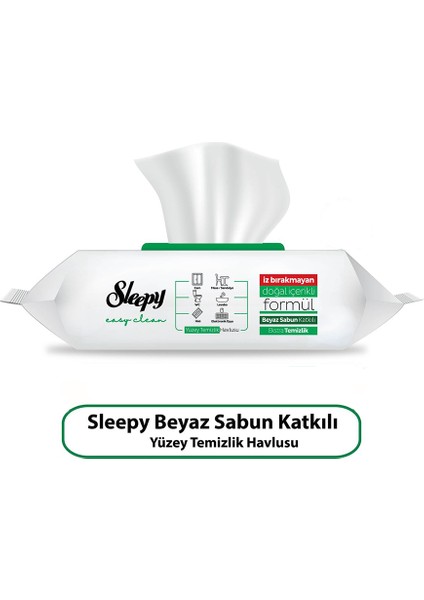 Easy Clean Yüzey Temizlik Havlusu 100'LÜ X3