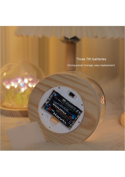 Yaratıcı El Yapımı Diy Malzeme Paketi Lale Gece Lambası Masaüstü Süsü Ortam Işığı (Yurt Dışından) fırsatları