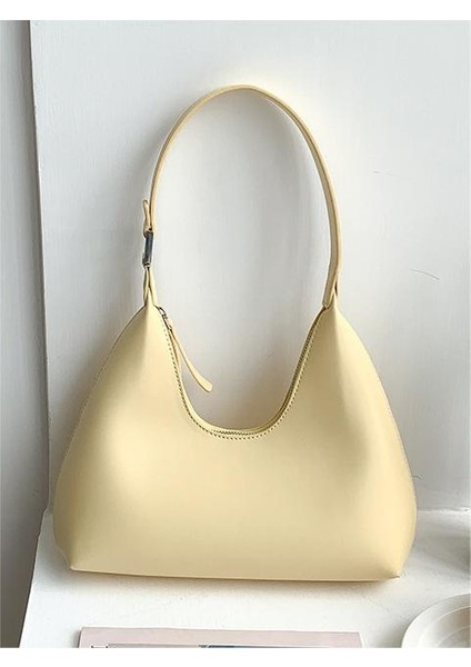 Niş Çantalar Kadın Çantaları Tote Moda Omuz Çantaları Kadın Pu Stereotipler Vintage Koltuk Altı Çantaları (Yurt Dışından)