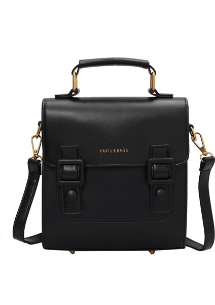 Kadın Modası Omuz Çantası Yeni Kadın Çift Omuz Sırt Çantası Basit Yüz El Çantası El Çantaları Kadın Çantaları Crossbody Çantalar (Yurt Dışından)