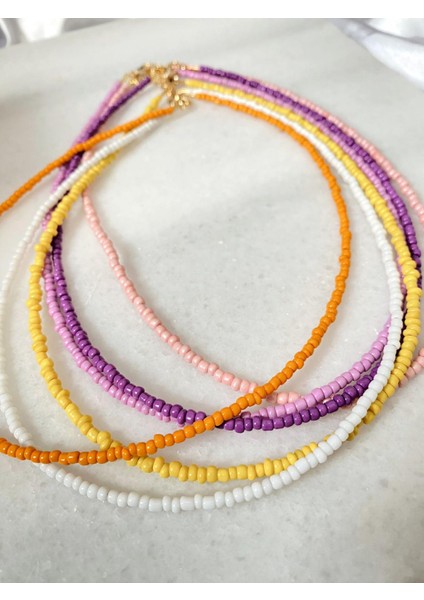 Altılı Boncuk Kolye Seti fiyatları