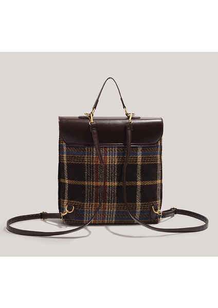 Yeni Vintage Kelly Çantası Ekose Çanta (Yurt Dışından) fiyatları