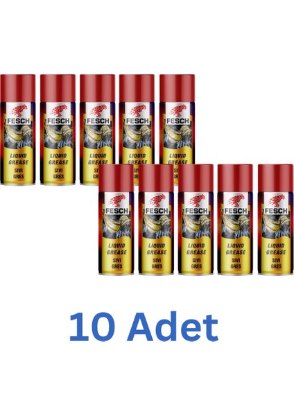 Sıvı Gres Sprey 400 ml - 10 Adet