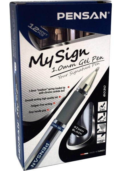 My Sign 1.0 İmza Kalemi 1 Kutu 12 Adet