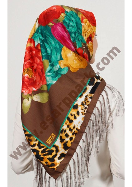 Piramit Püsküllü Eşarp 111-0023-102 fiyatları