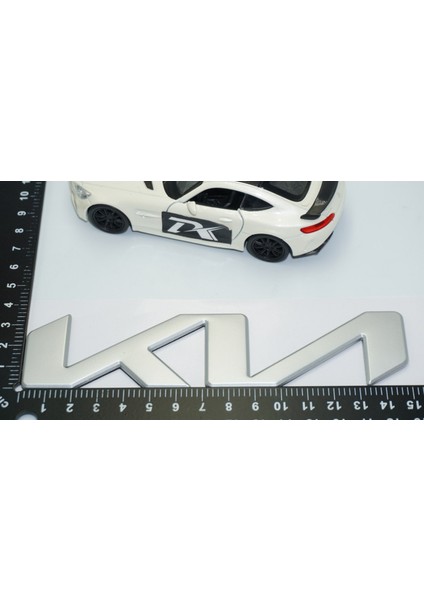 Kia Yeni Nesil Gri Metal Kaput Bagaj 15CM Logo Arma fırsatları