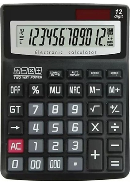 CC-6012 Hesap Makinesi 14 Haneli Check&correct