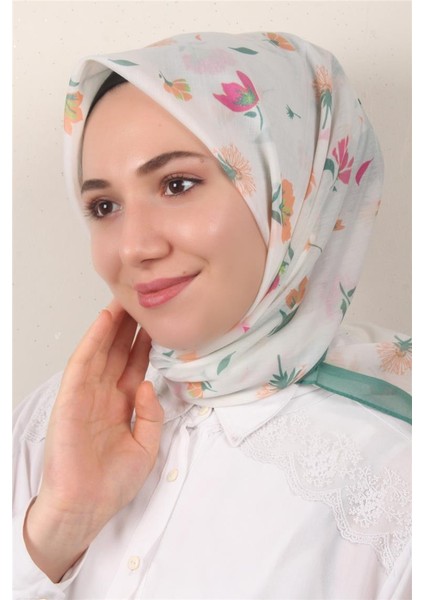 Coton & Silk Eşarp 3651-9