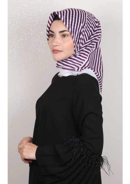 Coton Kare Eşarp 1693-3