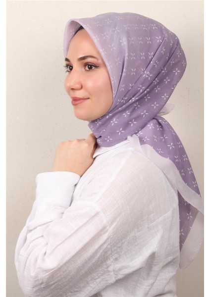 Coton & Silk Eşarp 3645-6 Leylak