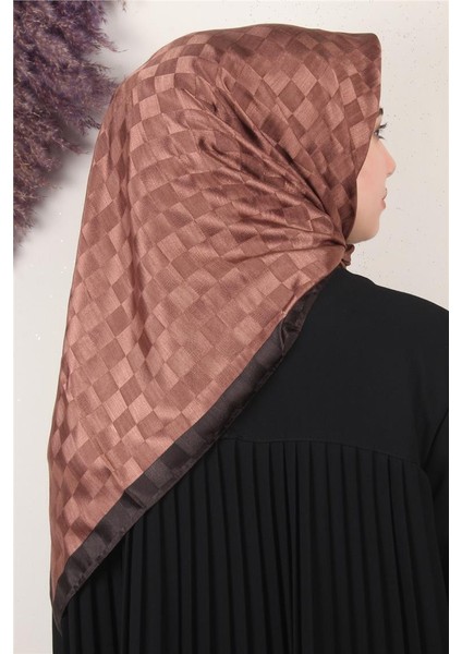 Fashion Monogram Eşarp 8090-18 Kızıl fiyatları