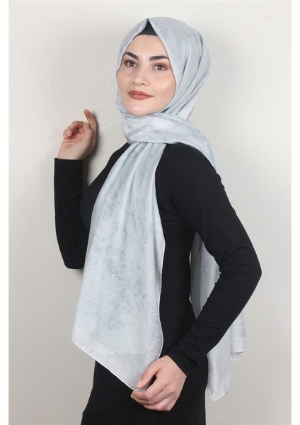 Vual Modal Şal 8686-10 Gümüş