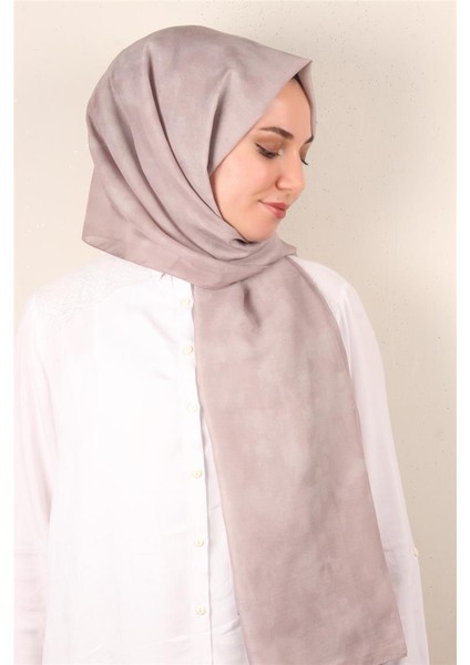 Soft Touch Şal Bulut Desen 2754-13 Miskli Kahve