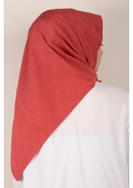 Jakarlı Icon Eşarp 2758-23 Koyu Şeftali modelleri