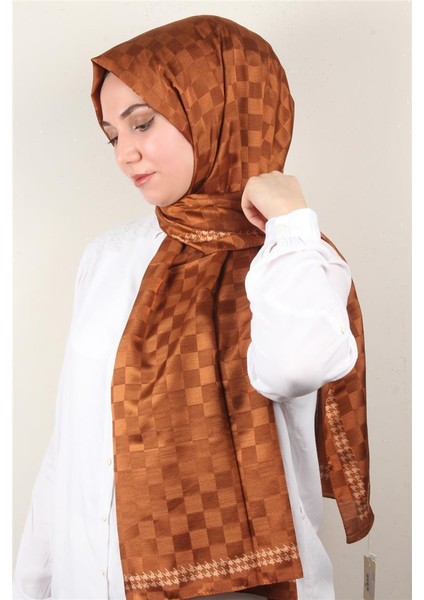 Fashion Ipeksi Şal 2881-4 Kiremit