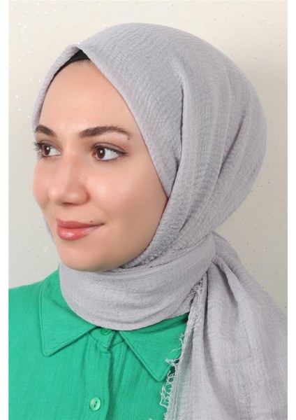 Bürümcük Ince Şal 3093-3 Gümüş fiyatları