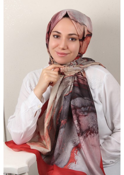 Soft Touch Şal 2775-7 Koyu Taba