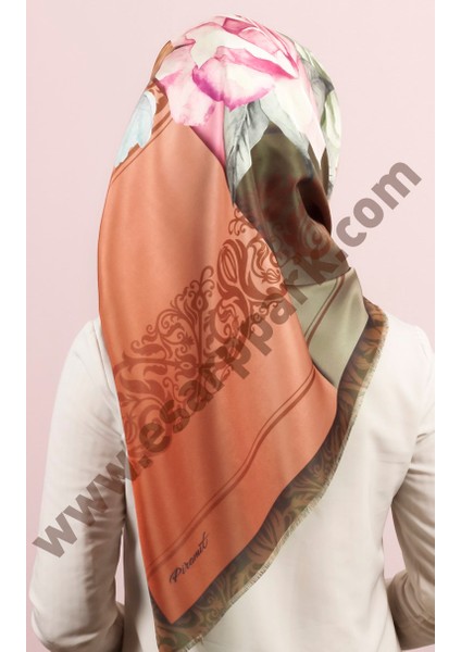 Piramit Tafta Dijital Eşarp 1946-7