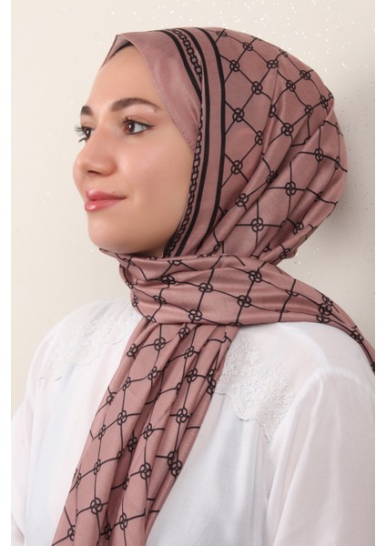 Soft Touch Şal 2764-2 Koyu Pudra