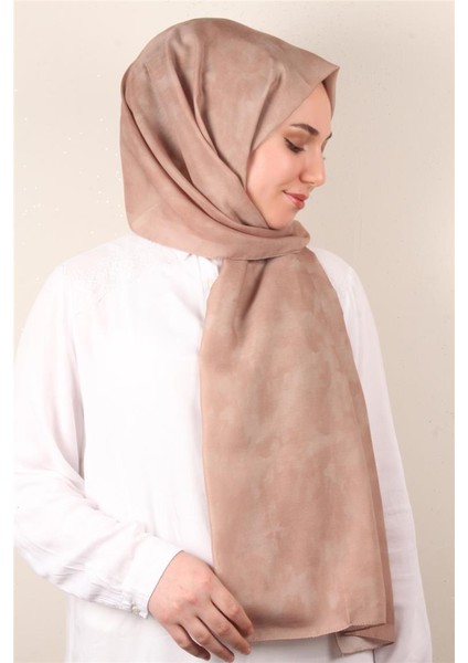 Soft Touch Şal Bulut Desen 2754-17 Sütlü Kahve