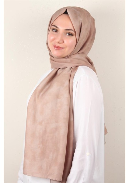 Soft Touch Şal Bulut Desen 2754-17 Sütlü Kahve