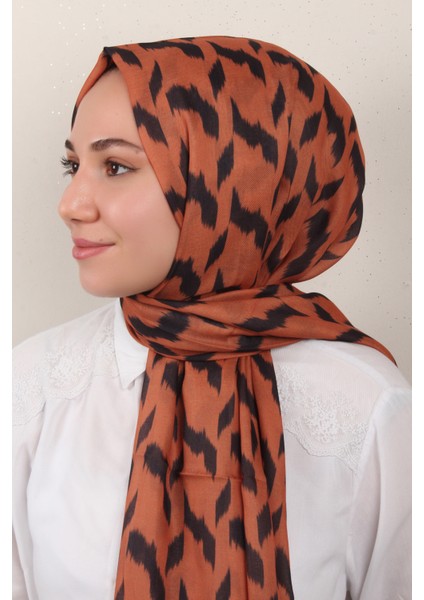 Soft Touch Şal 2776-5 Kiremit