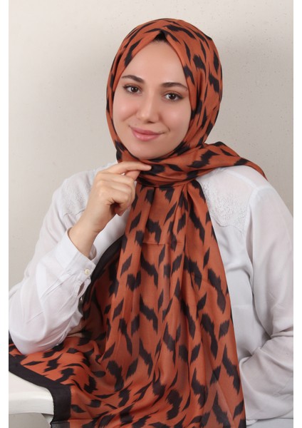 Soft Touch Şal 2776-5 Kiremit