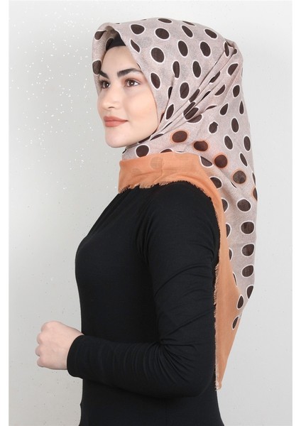 Pamuklu Trend Eşarp 9921-18 Yavru Ağzı
