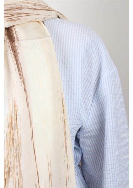 Jakarlı Icon Şal 3104-9 Krem fiyatları