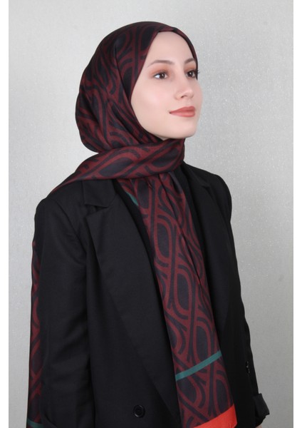 Soft Touch Şal 2778-18 Koyu Taba
