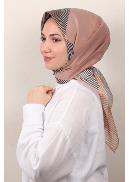 Coton & Silk Eşarp 3646-4 Rose