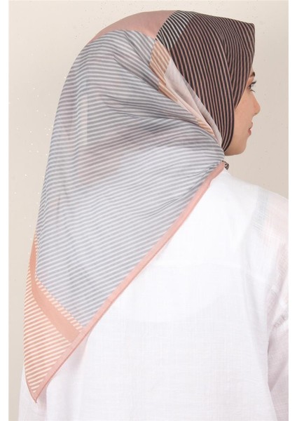 Coton & Silk Eşarp 3646-4 Rose modelleri