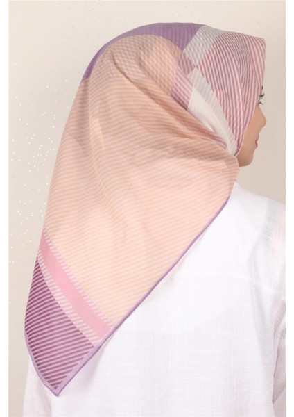 Coton & Silk Eşarp 3646-9 Lavanta modelleri