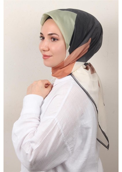 Coton & Silk Eşarp 3647-11 Çağla