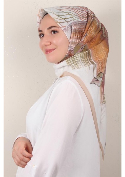 Coton & Silk Eşarp 3649-4
