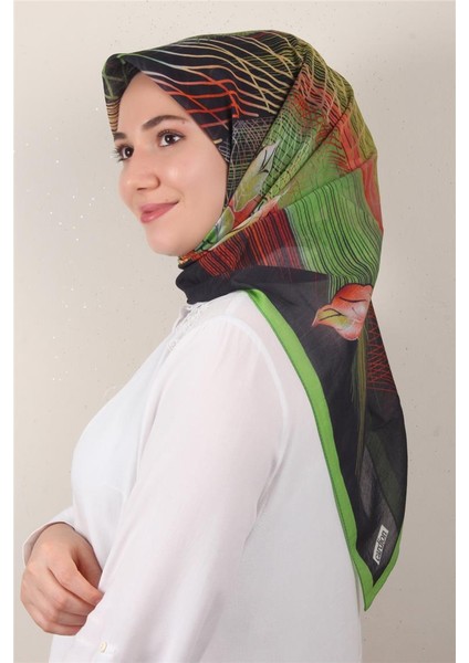 Coton & Silk Eşarp 3649-3