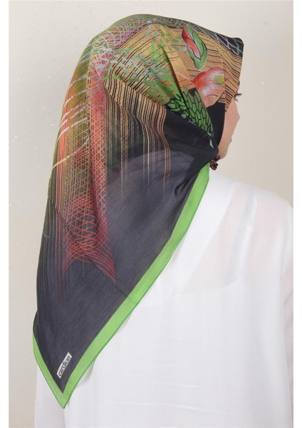 Coton & Silk Eşarp 3649-3