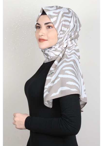 Medine Desenli Şal 1840-43 Zebra Taş